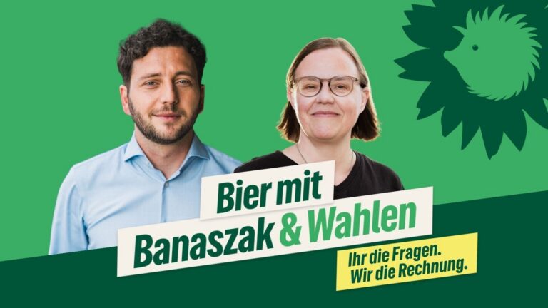 „Bier mit Banaszak“ – mit Felix Banaszak & Catrin Wahlen